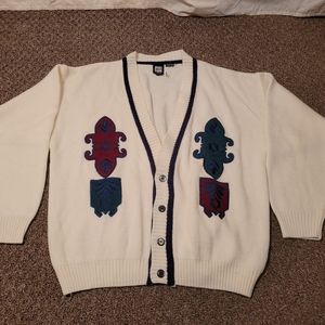 Vtg Jed Wear Cardigan Sweater